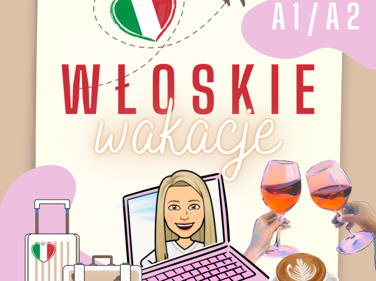 Włoskie Wakacje – KURS – A1/A2