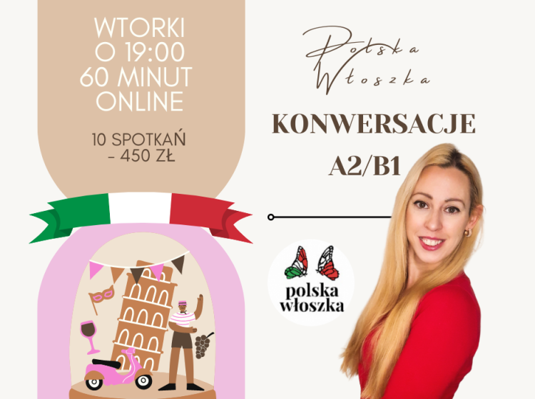 Włoski – Konwersacje A2/B1