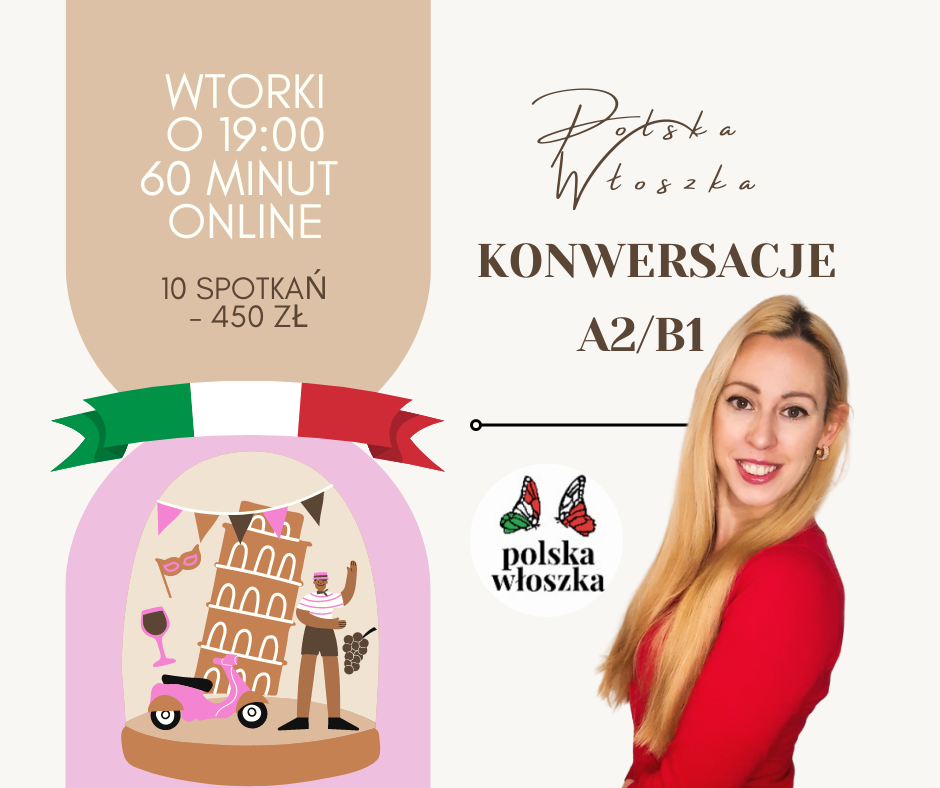 Włoski – Konwersacje A2/B1