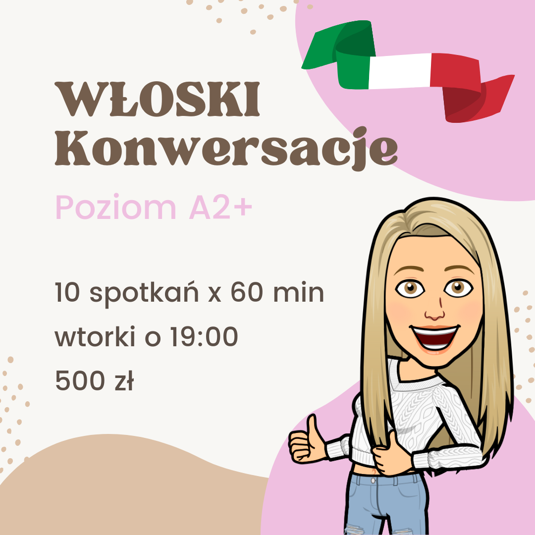 Włoski – Konwersacje A2/B1